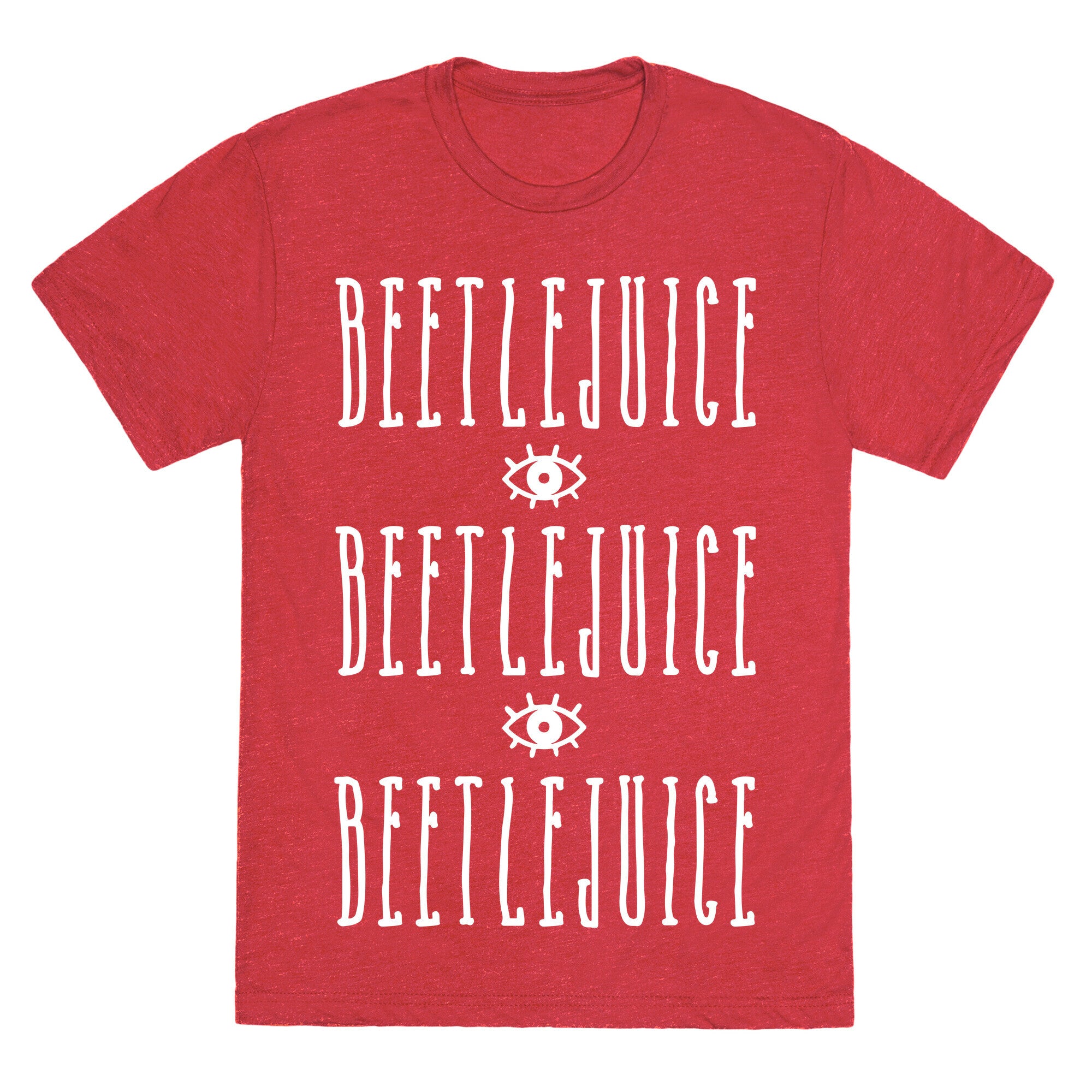 Beetlejuice Beetlejuice Beetlejuice Unisex Triblend Tee